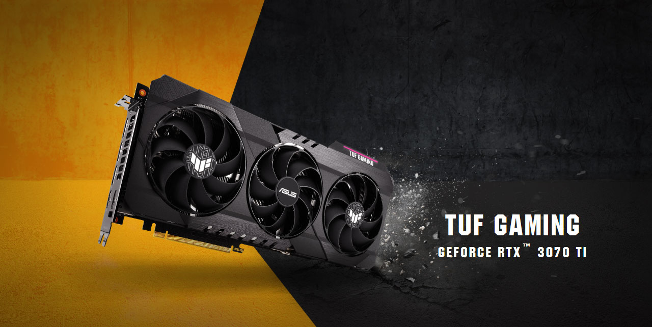 ASUS TUF Gaming NVIDIA GeForce RTX 3070 Ti OC Edition Graphics 